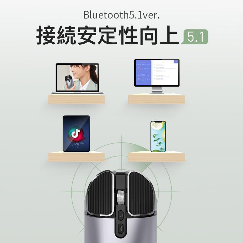 ワイヤレス マウス 無線 Bluetooth 5.0 充電 小型 薄型 静音 バッテリー内蔵 USB  Mac Windows iPad Surface 光学式 マウスパッド ブルートゥース｜usenya｜16