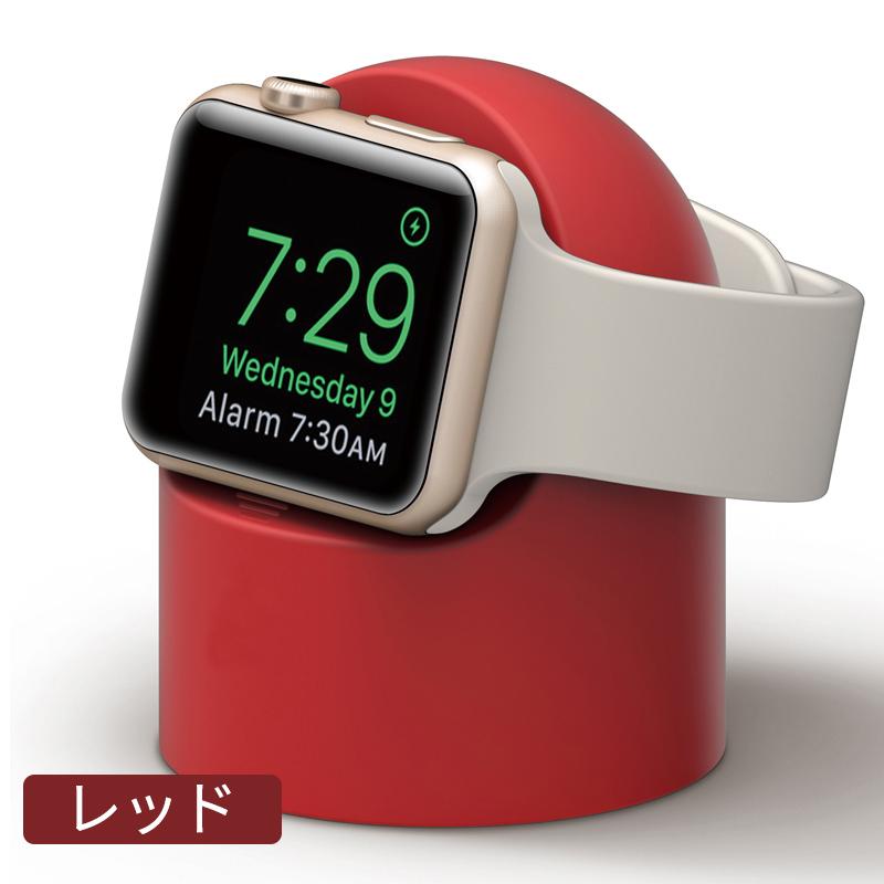 Apple Watch アップルウォッチ Series 7 充電 スタンド 充電器 純正ケーブル アクセサリー シリコン 卓上 SE 6 5 4 3 2 1 38 40 41 42 44 45 mm｜usenya｜21