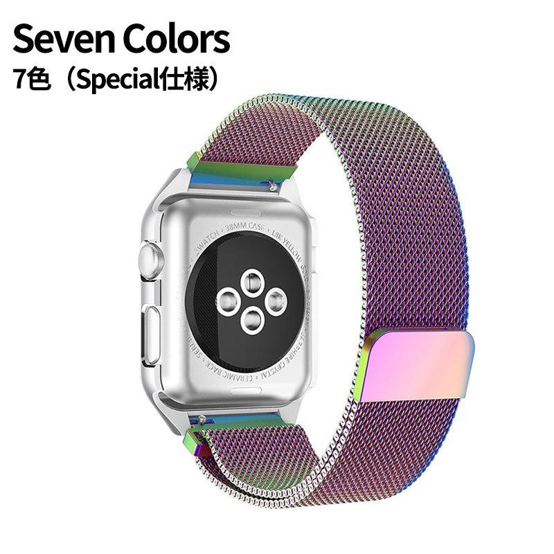 アップルウォッチ バンド Apple Watch ベルト 女性 メンズ 45mm 41mm 44mm 42mm 40mm 38mm 腕時計 ミラネーゼループ Series 2 3 4 5 6 SE 7｜usenya｜29