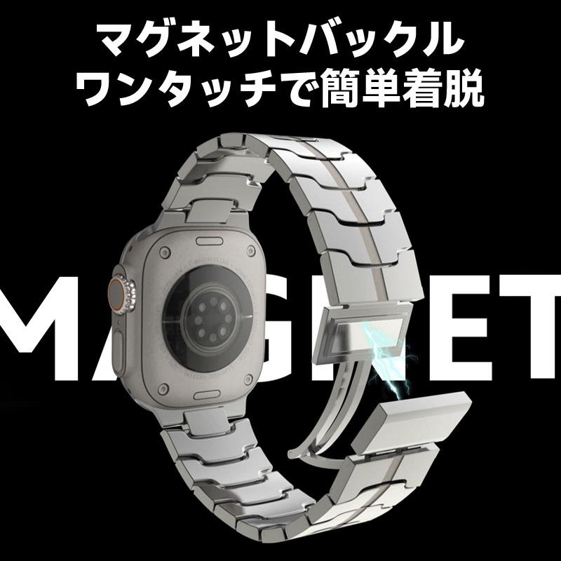 Apple Watch チタン バンド ベルト アップルウォッチ チタニウム