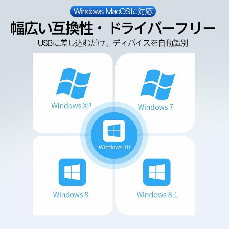 WiFi 無線LAN 子機 1300Mbps USB アダプタ 高速 回転アンテナ  小型 ワイヤレス Windows10/8/7/XP/Vista/Mac対応 ドライバーフリー デュアルバンド｜usenya｜09