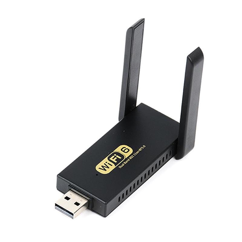 WiFi6 無線LAN 子機 2in1 アダプター Bluetooth USB レシーバー アダプタ AX 中継機 PC パソコン 高速 子機 ドライバーフリー Windows11 10 対応｜usenya｜11
