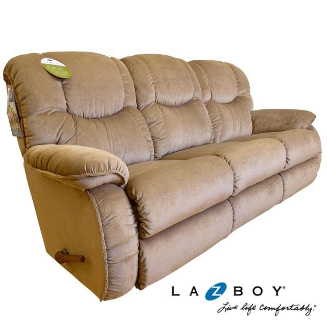 レイジーボーイ LAZBOY リクライニングソファ 3人掛け ソファ ベージュ テーブル付 高級 輸入 3人 手動 オットマン付 アメリカ 家具 554 DREAMTIME｜usf