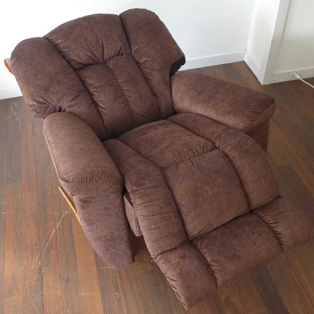 レイジーボーイ リクライニングソファ 1人掛け ロッキング オットマン付き 一人用 手動 高級 輸入 アメリカ MAVERICK 582 i