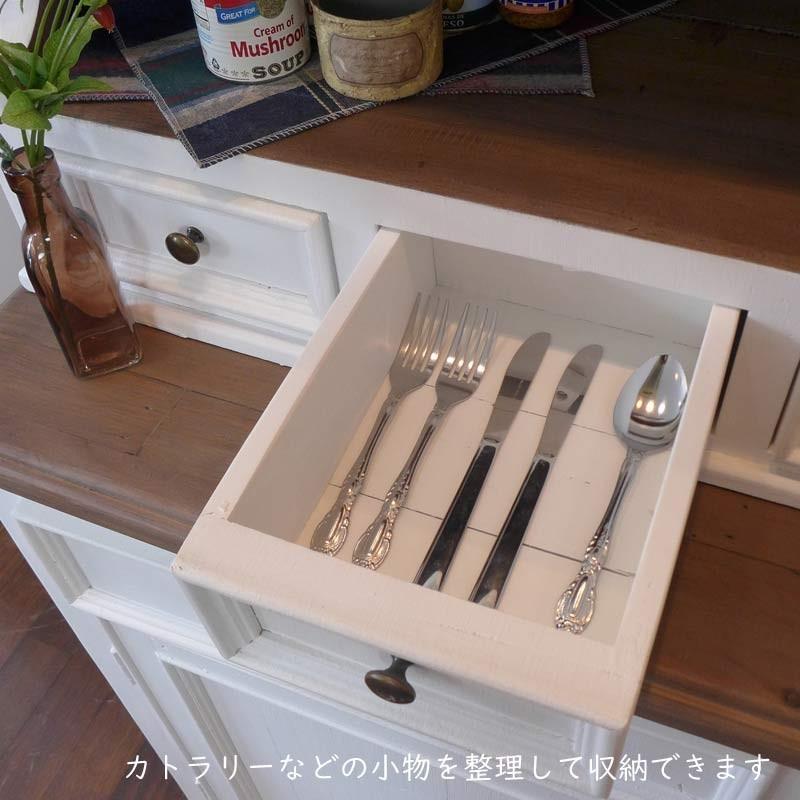 1点限り限定特価】食器棚 パイン 無垢材 カップボード 白 1点限り限定特価】食器棚 パイン 無垢材 カップボード 白