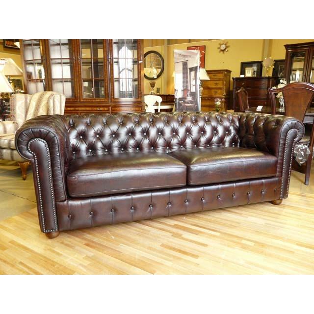 アメリカ製3人掛けレザーソファー