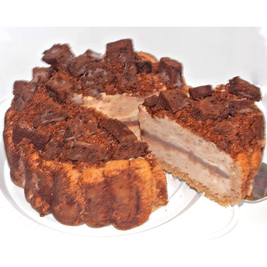 チョコレートアイスケーキ６号 バースデーケーキ 誕生日チョコケーキ チョコレートケーキ ビター クーベルチュール アイスクリームケーキ アニバーサリー Usha 117 うしゃぎさん 通販 Yahoo ショッピング