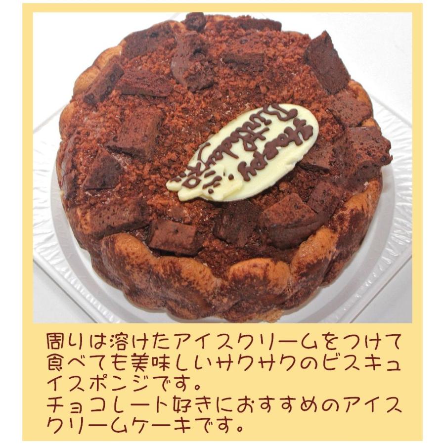 チョコレートアイスケーキ6号 バースデーケーキ 誕生日チョコケーキ
