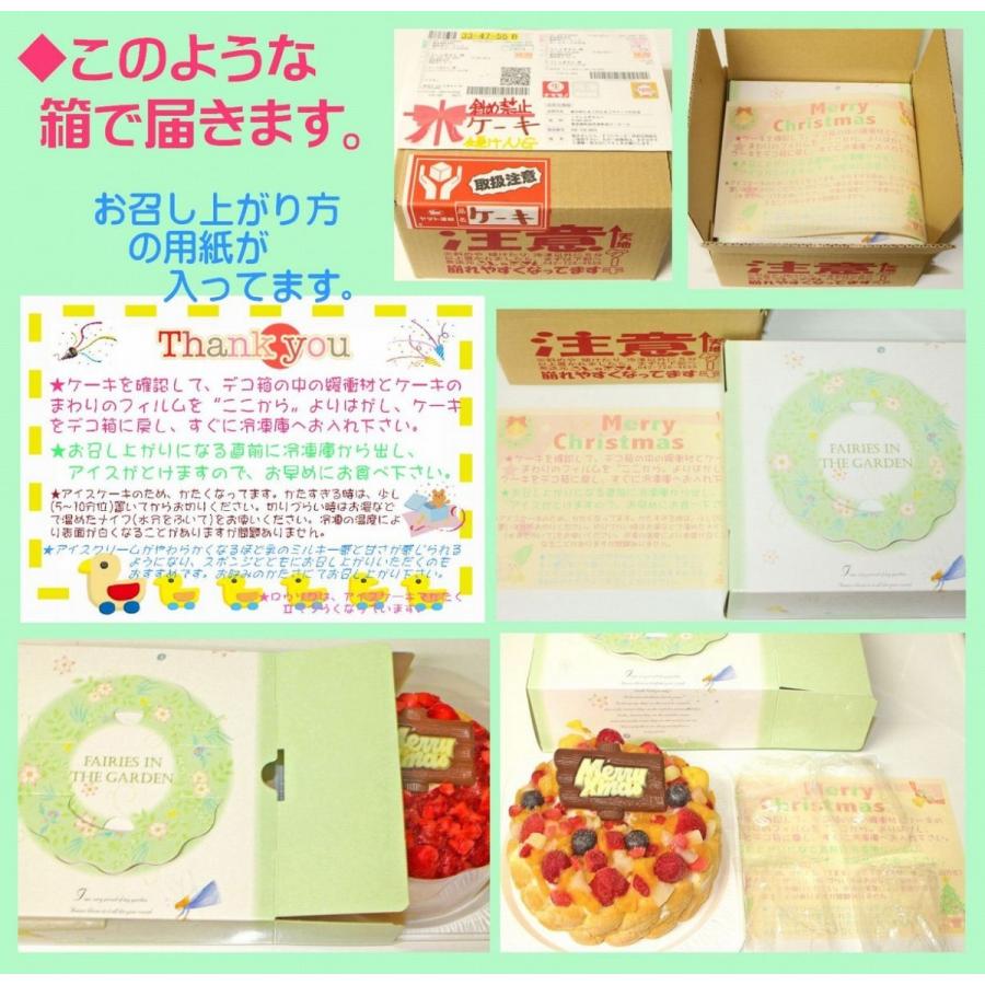 クリスマスアイスケーキ フルーツアイスケーキ７号 クリスマスケーキ Xmas 大きいクリスマスケーキ 記念日 パーティーサイズ Usha 905 うしゃぎさん 通販 Yahoo ショッピング