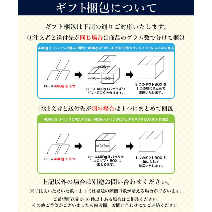 父の日 ギフト 肉 牛肉 黒毛和牛 ロース クラシタ スライス 300g 送料無料｜ushi3｜12