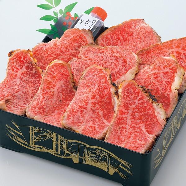 ギフト 大和榛原牛 ローストビーフ と “雅” 牛たたき風 二段お重セット （プレミアムローストビーフ：250g ＋ 雅ステーキ：300g） 送料無料 爆買_1