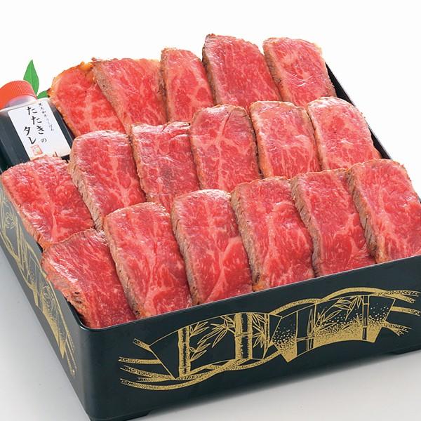 ギフト 大和榛原牛 ローストビーフ と “雅” 牛たたき風 二段お重セット （プレミアムローストビーフ：250g ＋ 雅ステーキ：300g） 送料無料 爆買_2