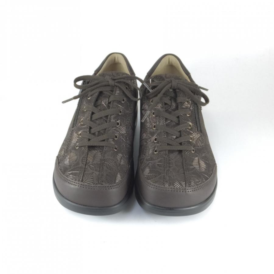 美品【フィンコンフォート】ナッシュビル ストラップコンフォートシューズ　ブラウン Finn Comfort フィンコンフォート 茶色 ナッシュビル ストラップ