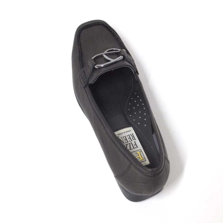 FIZZ REEN フィズリーン 靴 9801 エタン カーキ 黒 ローファー