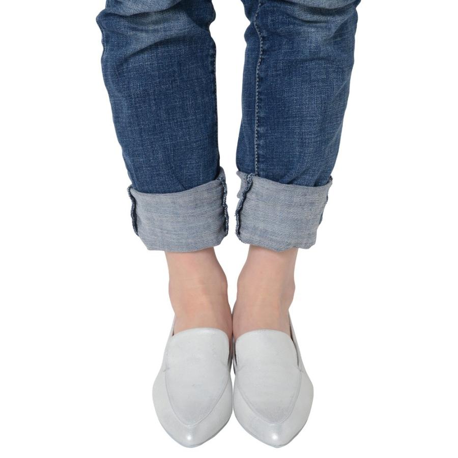 INDIVIDUAL ラボキゴシ 靴 rabokigoshi INDIVIDUAL ラボキゴシ 6070 WH ポインテッドトゥ パンプス ローファー ローヒール 痛くないパンプス 履きやすいパンプス