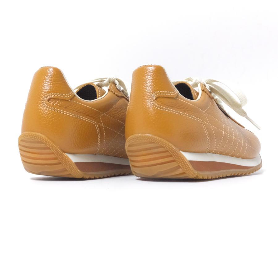 パトリック　24.5㎝　レザースニーカー サンガー アッシュ 212354 美品 PATRICK patrick スニーカー パトリック サンガー 212354 グレー