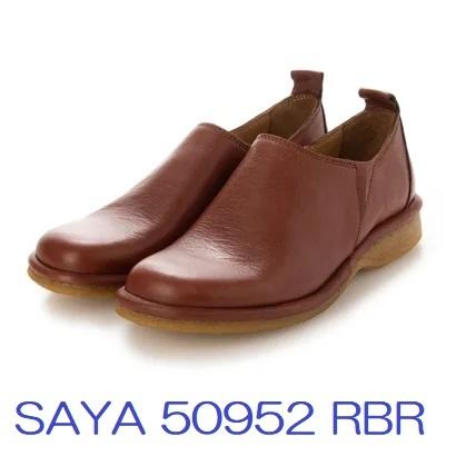 SAYA saya 靴 サヤ ラボキゴシ 50729 クロ ブラウン スリッポン SAYA saya 靴 サヤ ラボキゴシ 50729 クロ ブラウン スリッポン