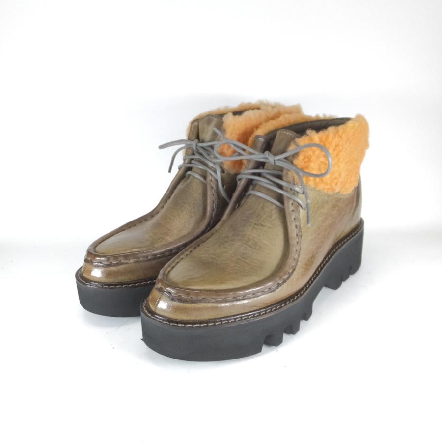 お客様の専用商品です。ブランド　SAYA　ショートブーツ SAYA サヤ Saya レースアップショートブーツ （ダークブラウン