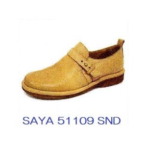 SAYA（サヤ） 靴 ラボキゴシ 50205 クロ オリーブ スリッポン