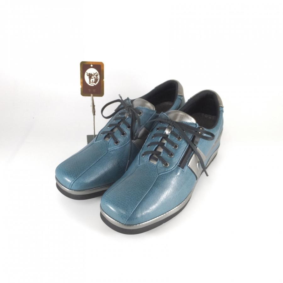 美品VIGEVANO コンフォートストラップシューズ　グレー系 24㎝ 4E 美品VIGEVANO コンフォートストラップシューズ グレー系 24㎝ 4E