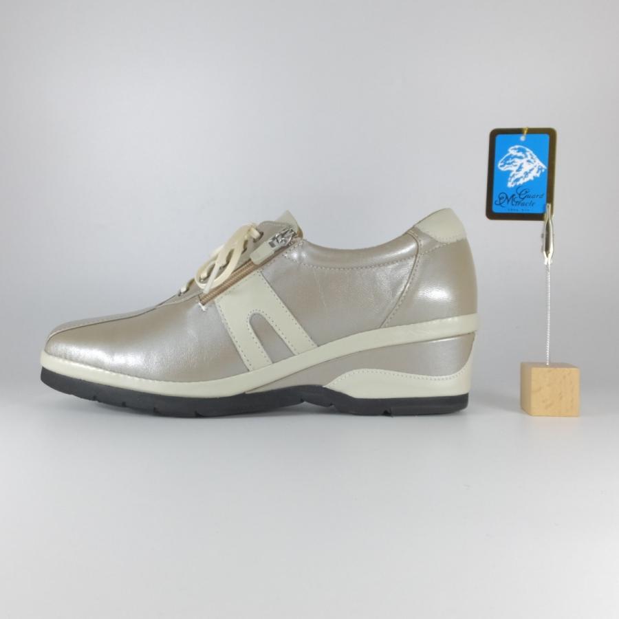 美品VIGEVANO コンフォートストラップシューズ　グレー系 24㎝ 4E 美品VIGEVANO コンフォートストラップシューズ グレー系 24㎝ 4E