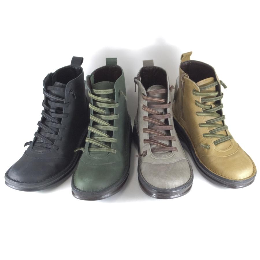 Rakuten Incholje インコルジェ ブーツ 8468 カーキ ワークブーツ レースアップ ショートブーツ 厚底 ファスナー ウェッジソール 履きやすいブーツ レディース ゴム紐 安い Zoetalentsolutions Com