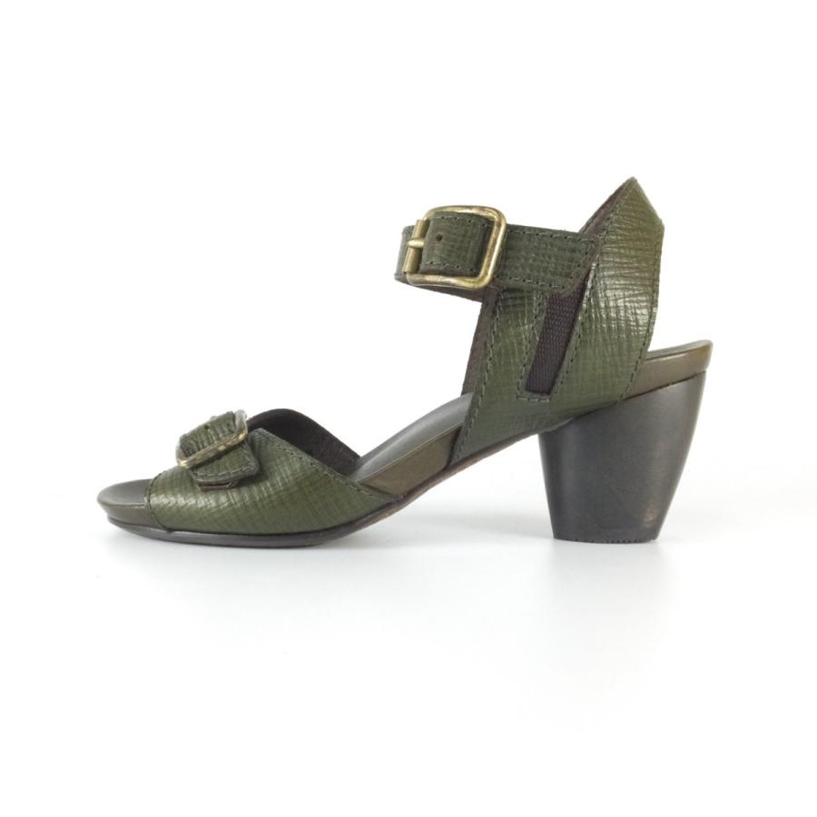 RABOKIGOSHI works オリーブグリーン サンダル ラボ キゴシ ワークス RABOKIGOSHI works 70m本革グルカサンダル