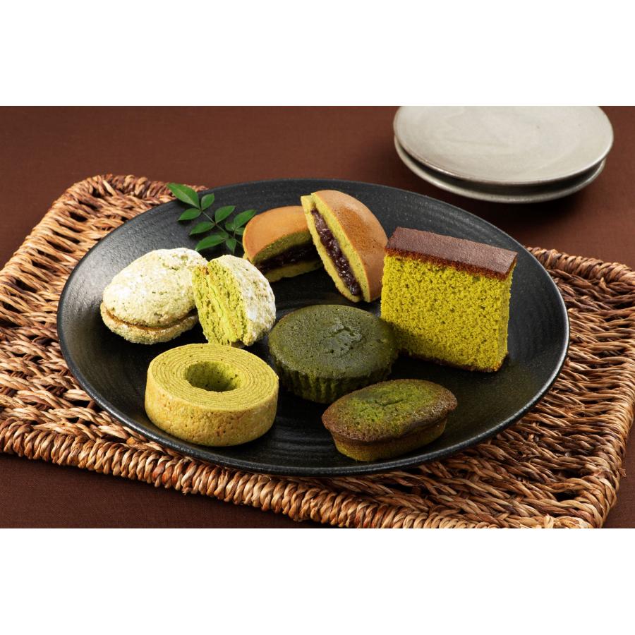 牛島製茶 【K-18】プレゼント お菓子 八女 玉露スイーツ 和洋6種