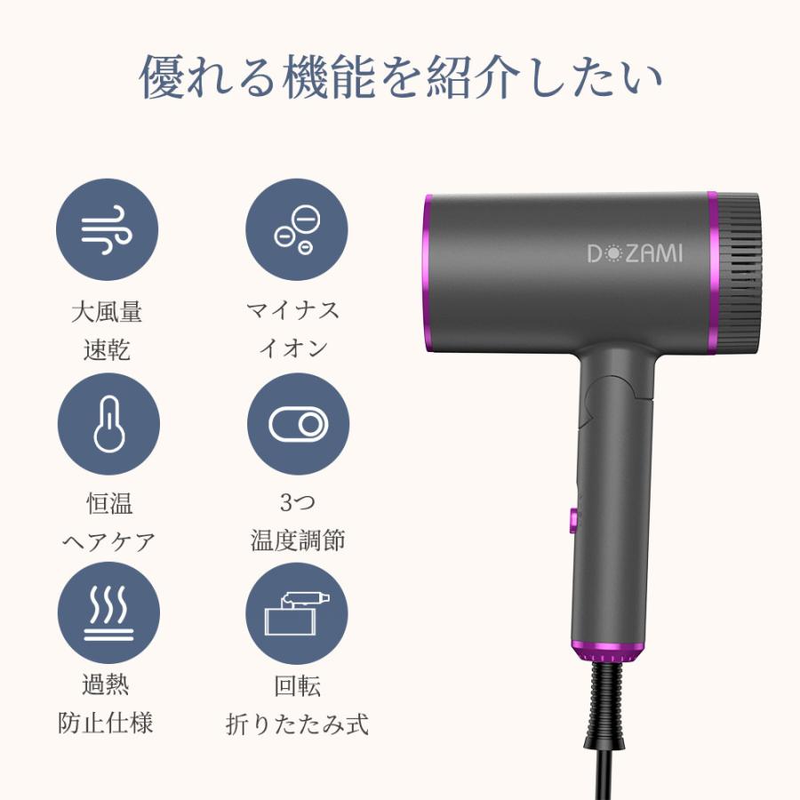 お得 父の日ギフト ドライヤー ヘアドライヤー 大風量 速乾 ブルライト マイナスイオン 恒温保護 1300w ノズル付属 ヘアケア ツヤ髪 美容家電 折畳み式 Cf 02 Aynaelda Com