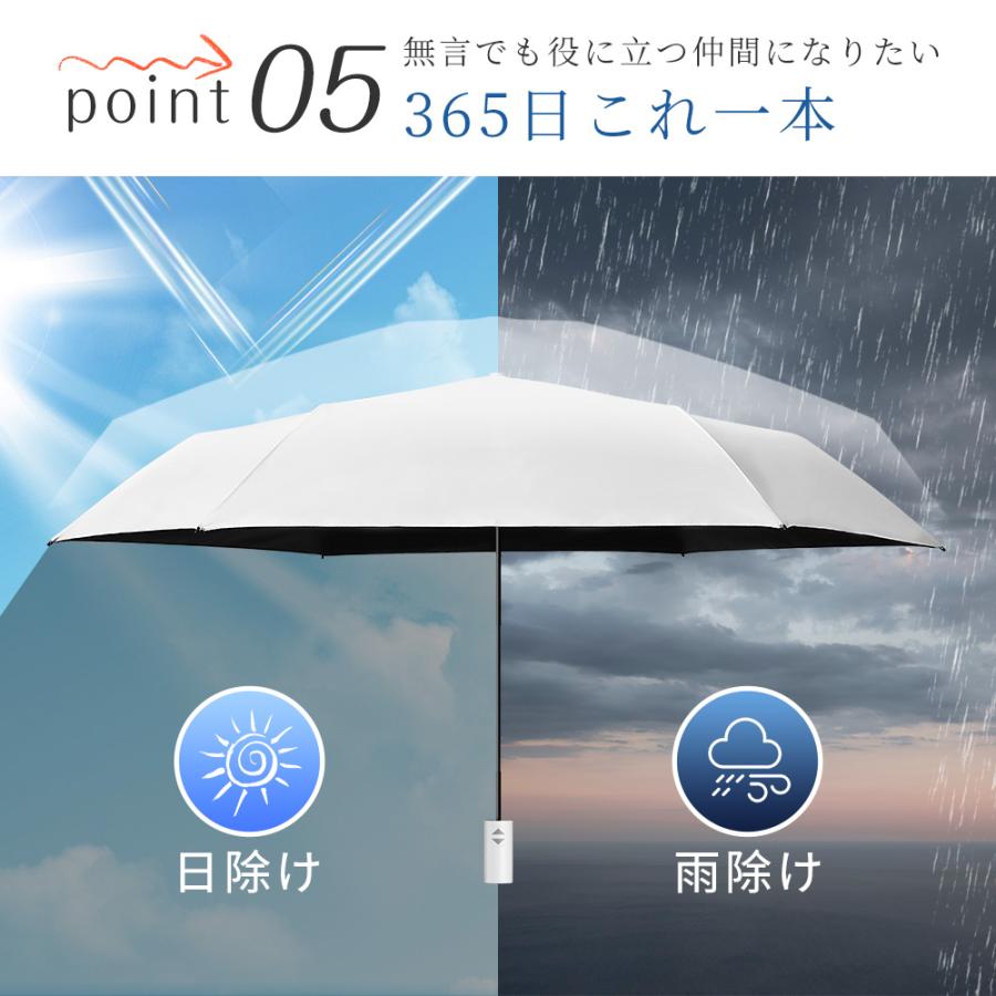日傘 晴雨兼用傘 自動開閉 開けたら-20℃ 折りたたみ 完全遮光 UPF50+