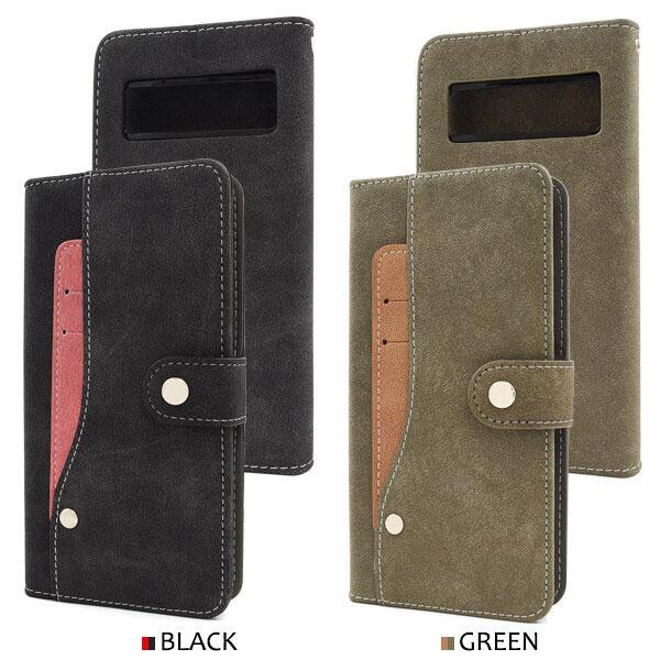 Google Pixel 7 Pro レザー手帳型ケース docomo SoftBank スマホケース スマホカバー 手帳 手帳ケース グーグル スライドカード ポケット手帳型ケース | Google | 04