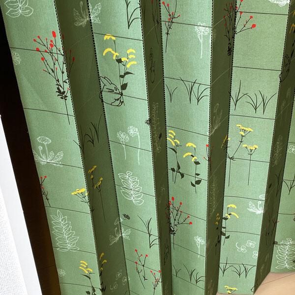 アコーディオンカーテン となりのトトロ ジブリ パタパタカーテン 96cm幅 200cm丈 間仕切り カーテン トトロ 草かげの中から 目隠し パーテーション |  | 04