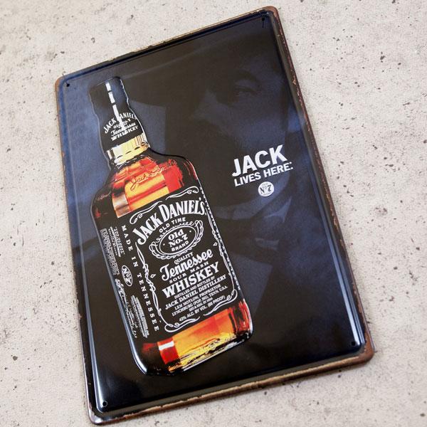 Jack Daniel's メタルサインボード Jack Daniel's メタル看板 Old No.7 - メルカリ