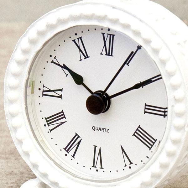 置時計 アンティーク風 おしゃれ 時計 北欧 ヨーロッパ風 置き時計 テーブル ウォールクロック Ultimate decor アルティメットデコール ピュータークロック |  | 02