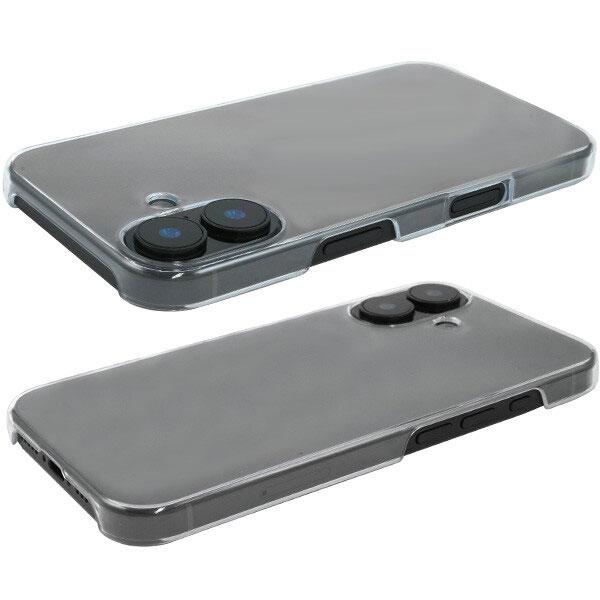 iPhone 16 ケース クリアケース アイフォン16 耐衝撃 透明 ハード