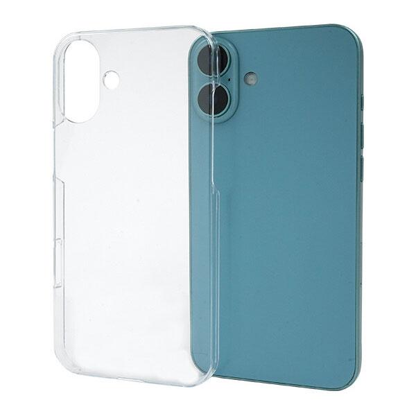 iPhone 16 Plus ケース クリアケース iPhone16Plus アイフォン16 プラス 耐衝撃 透明 ハード スマホカバー スマホケース カバー シンプル 透明 | 