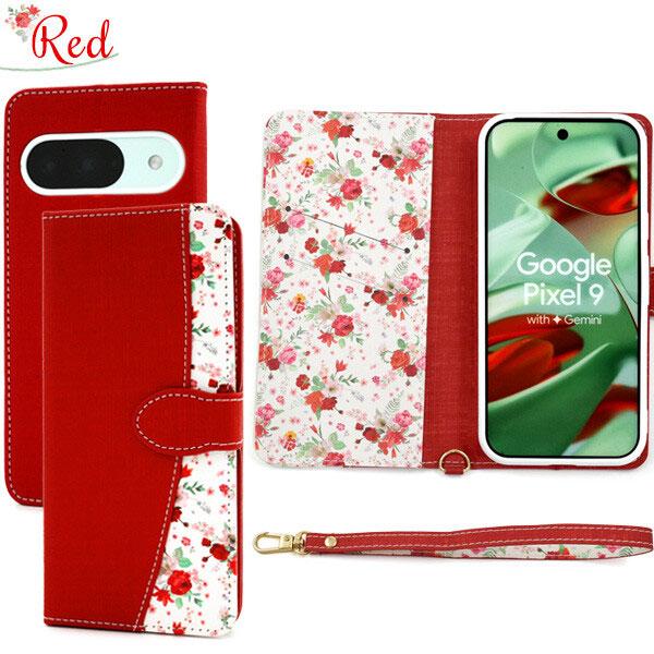Google Pixel 9 ハッピーブーケ 手帳型 GooglePixel 9 Pro ケース カバー GooglePixel9 手帳ケース グーグルピクセル9 ケース スマホケース スマホカバー | Google | 04
