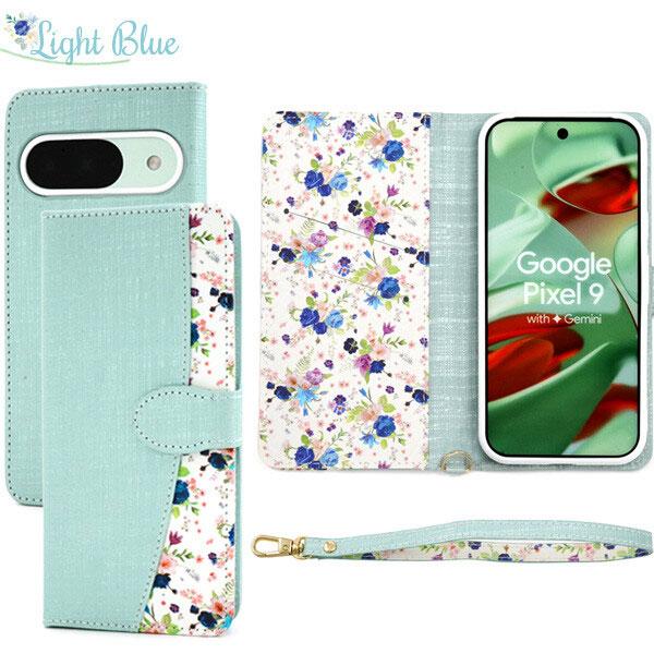 Google Pixel 9 ハッピーブーケ 手帳型 GooglePixel 9 Pro ケース カバー GooglePixel9 手帳ケース グーグルピクセル9 ケース スマホケース スマホカバー | Google | 06