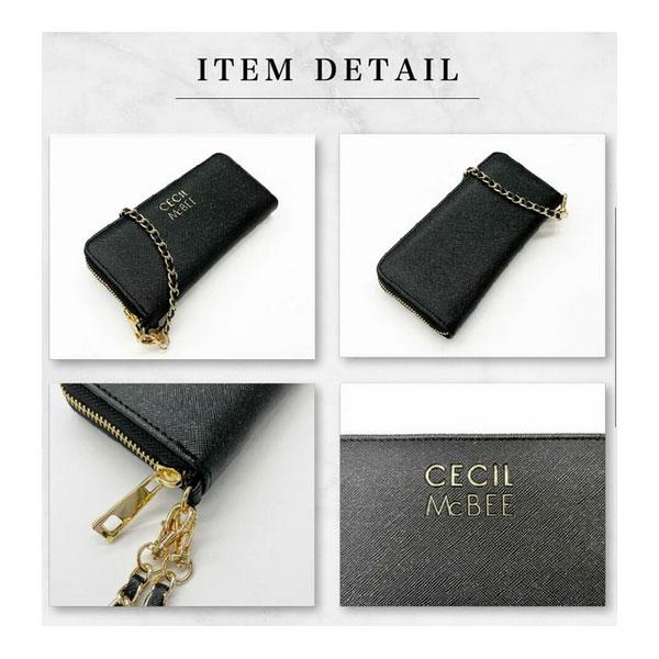長財布 CECIL Mc BEE ダズリン ラウンドファスナー 送料無料 新品 財布