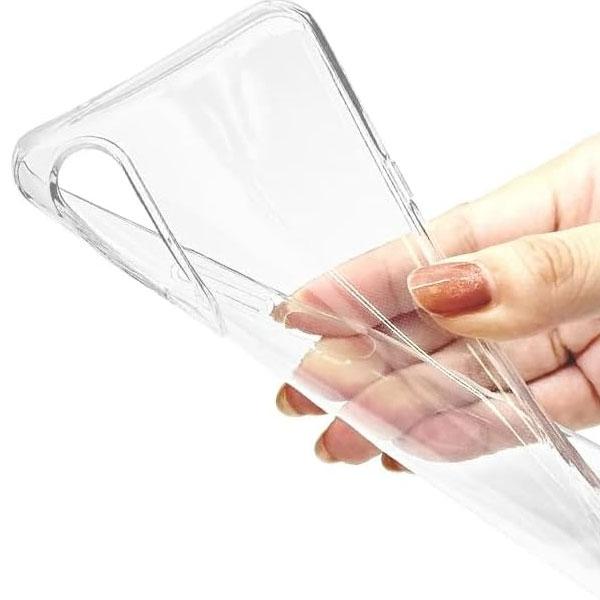 らくらくスマートフォン a A401FC/Lite MR01用 ケース クリア TPU スマホケース TPUソフト らくらくスマホ 透明 マイクロドット ソフトクリアケース |  | 01