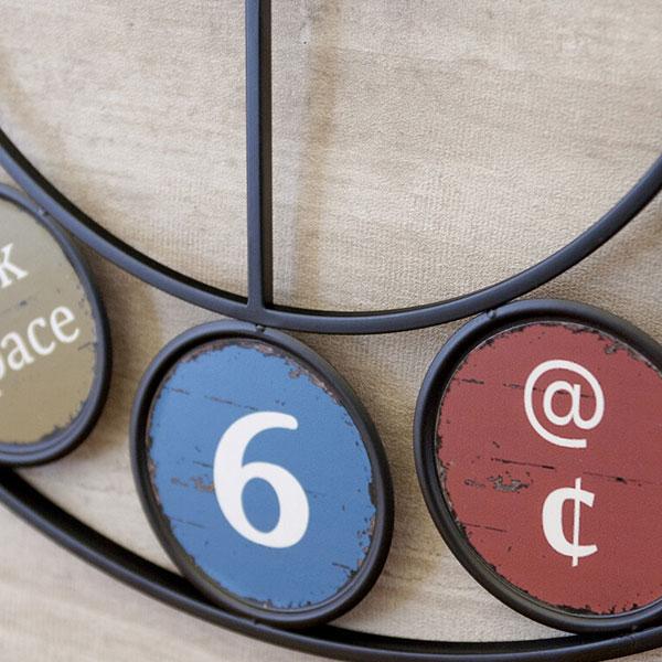 掛け時計 デコラティブ ウォールクロック 時計 デザインウォール