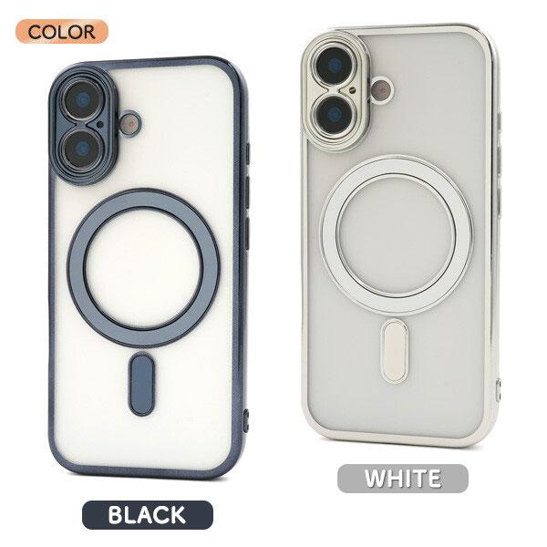 iPhone 17 ケース MagSafe対応 バンパー メタリックソフトケース クリアケース アイフォン17 スマホカバー スマホケース スマホ用 カバー マグセーフ |  | 04