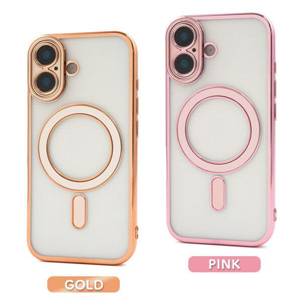 iPhone 17 ケース MagSafe対応 バンパー メタリックソフトケース クリアケース アイフォン17 スマホカバー スマホケース スマホ用 カバー マグセーフ |  | 05