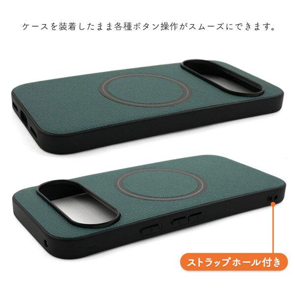 Google Pixel 10/10 Pro MagSafe対応 PU カバー レザーケース スマホケース Pixel10 Pro グーグルピクセル10 プロ ピクセル ジャケット スマホカバー カード収納 | Google | 04