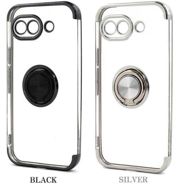 Google Pixel 10a スマホリング付 GooglePixel 10a メタリック バンパー ソフトケース 耐衝撃 グーグルピクセル 10A スマホケース ケース スマホリング | Google | 06