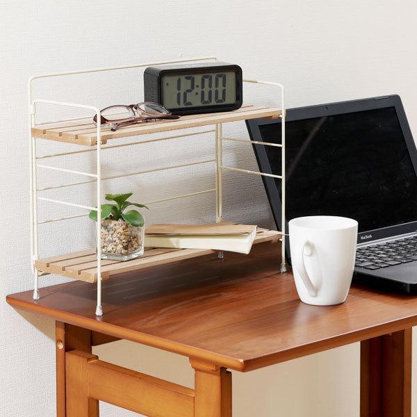 棚 ラック 2段 北欧 卓上 ディスプレイ キッチン収納 収納ラック 収納棚 おしゃれ スリム 折り畳み 収納ラック 折りたたみインテリアラック |  | 08
