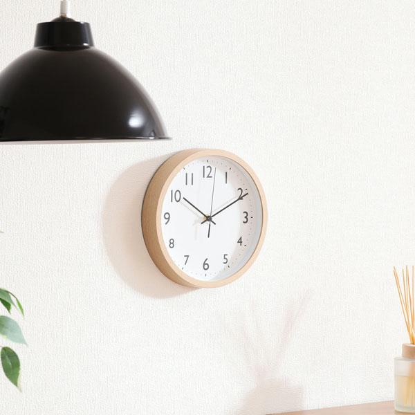 掛け時計 直径25cm フォレスト 木目調 電池式 不二貿易 時計 壁掛け 掛時計 掛時間 ウォールクロック シンプル とけい クロック 壁掛 掛け |  | 03