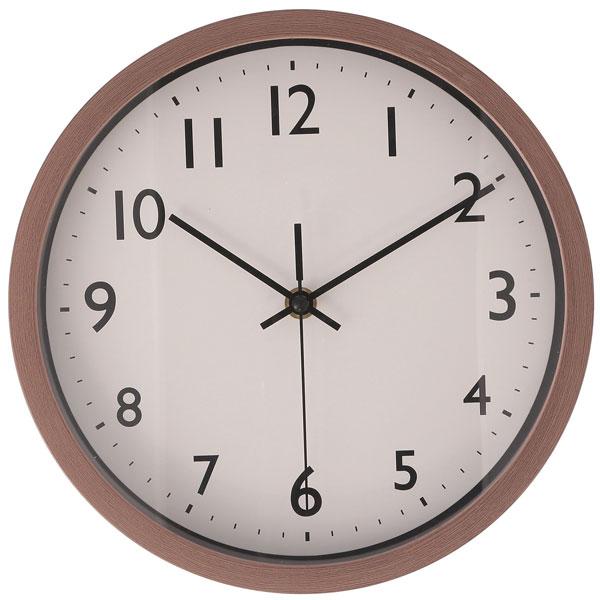掛け時計 直径25cm フォレスト 木目調 電池式 不二貿易 時計 壁掛け 掛時計 掛時間 ウォールクロック シンプル とけい クロック 壁掛 掛け |  | 02
