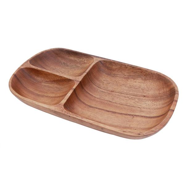 アカシア食器 木製食器 ウッド 木製 スクエア 食器 カフェ 人気 おすすめ ボウル トレー 木製 仕切 プレート 北欧 木製トレー アカシア |  | 01