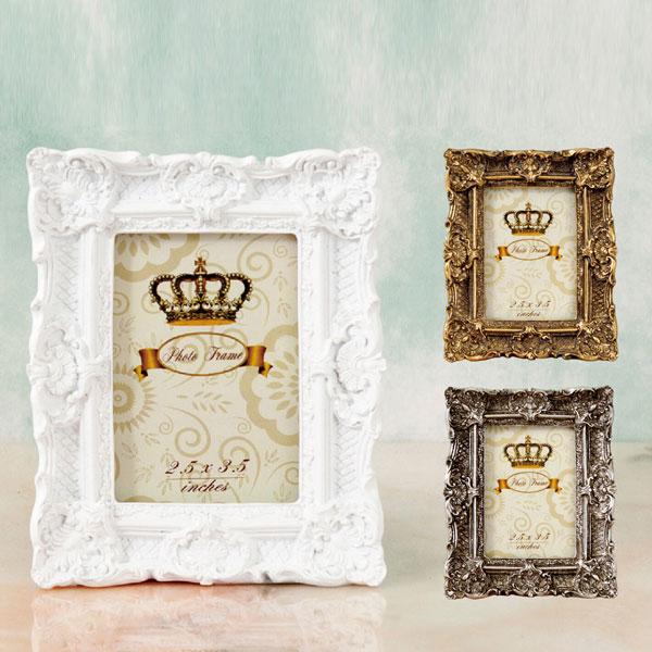 フォトフレーム ロイヤルサロン 写真立て 1ウィンドウ ヴィンテージ調 アンティーク調 おしゃれ レトロ シック 北欧 ディスプレイフレーム オシャレ雑貨 | 